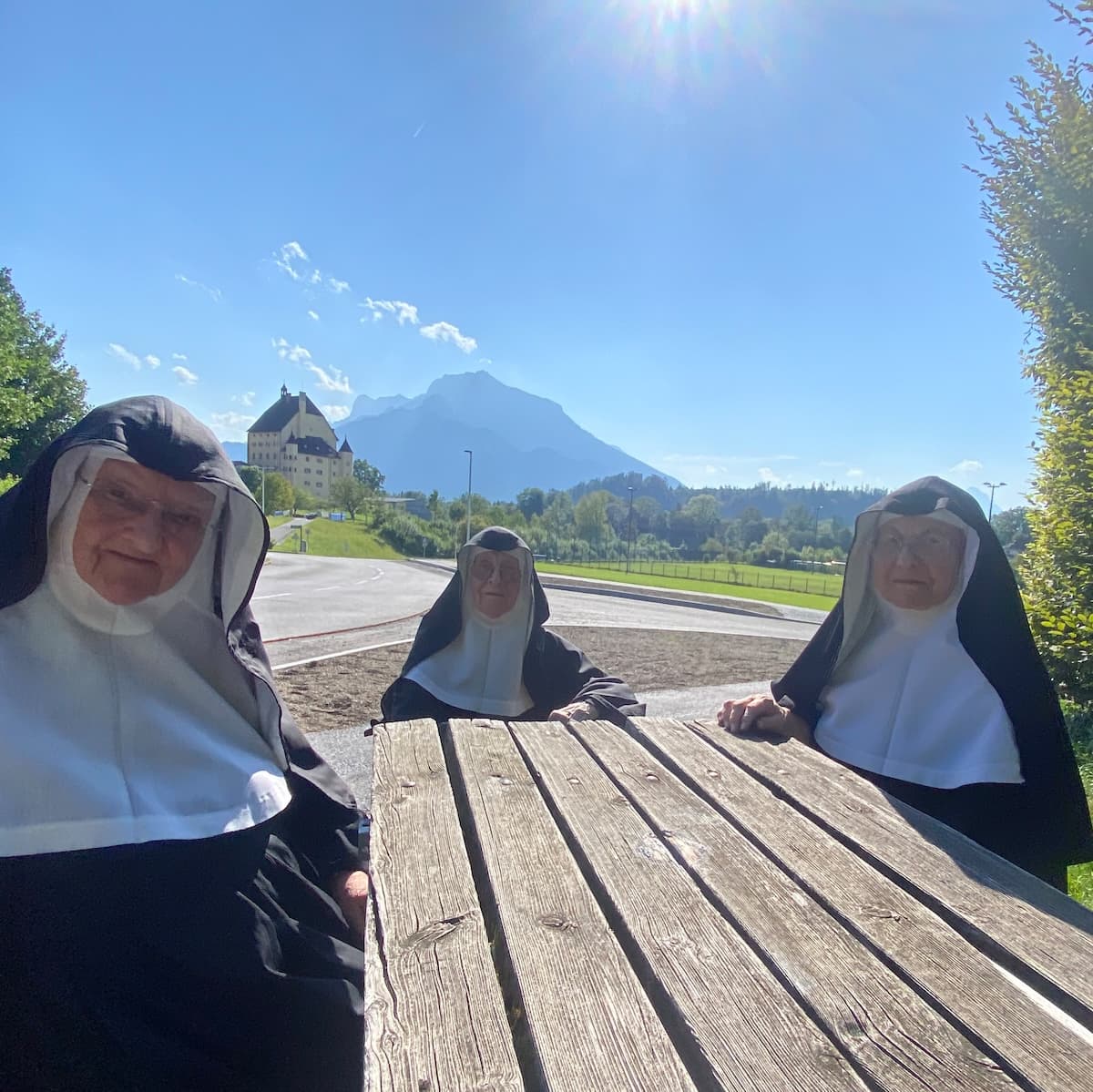 Gruppenfoto der Nonnen Goldenstein